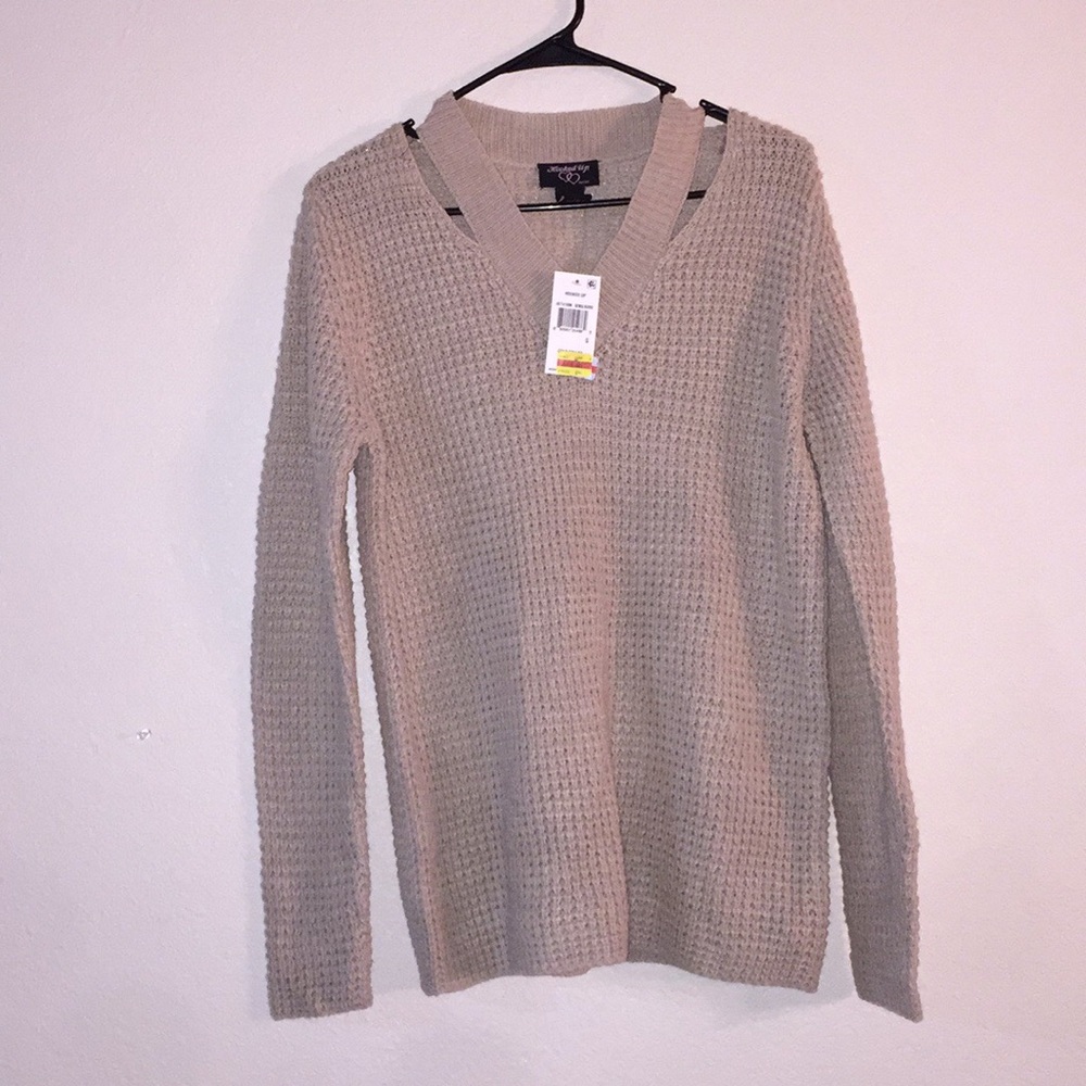 Cream sweater